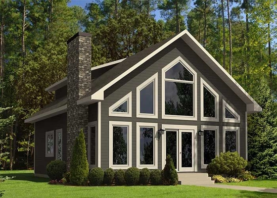 USA Standard Prefab Light Steel Frame House Insulated Mobile Villa Prefabricated Home