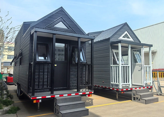 Prefab Modular Homes Mobile Tiny House On Wheels For Camping