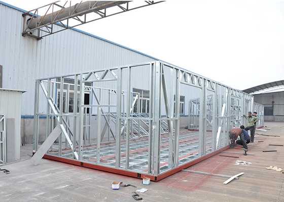 Small Factory Direct Modern Prefab Light Gauge Steel Park Home Modular House Kits
