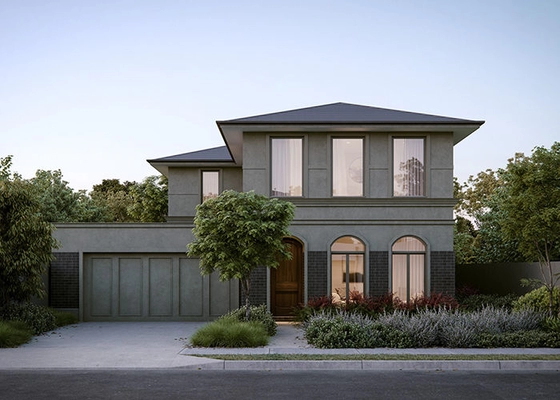 China Commercial Buildings Prefabricated House 2 Storey 5 Bedroom Steel Hosue