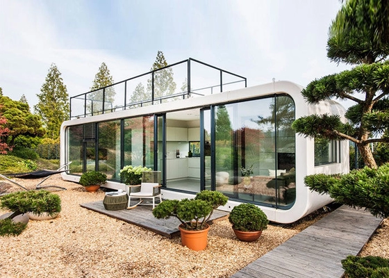 Prefabricated Modular Home Light Steel Frame House Of Hotel Unit Garden House