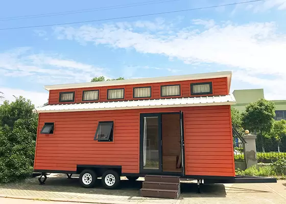 Austrilia Standard Tiny House On Wheels Light Steel Prefabricated Modular Home