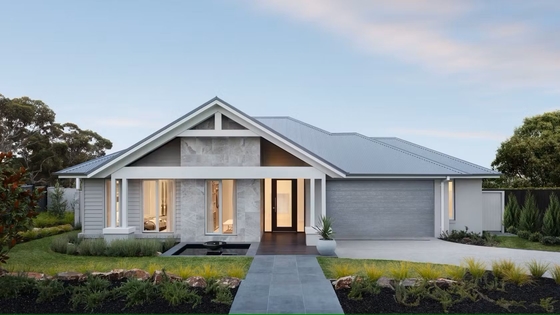 AS/NZS/USA Affordable Modular Prefab Homes With Light Gauge Steel Frame Modular Home Kit