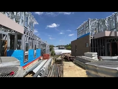 Energy Saving Affordable Prefab House Steel Structure Villa Framing Bottom Plate