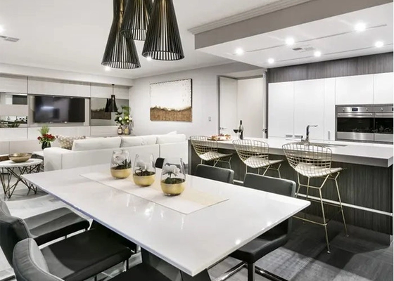 Detachable Modular 3 Bedroom Ready Luxury Villas Fast Install Prefabricated House with 22mm Batten Exterior Wall Batten