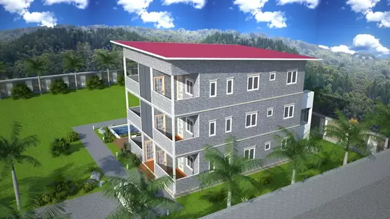 Prefabricated Apartment Buildings / Living Or Office Supply Buildings
