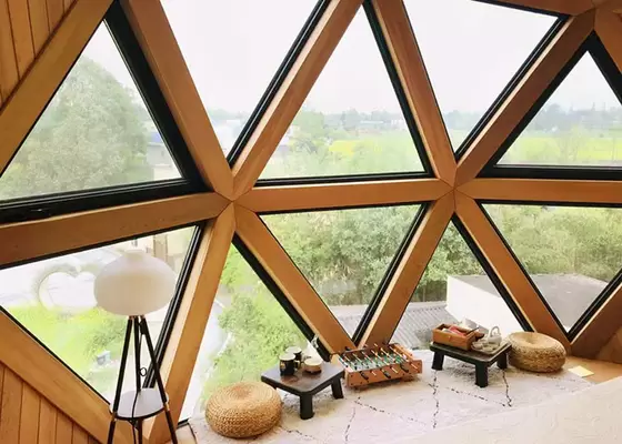 Prefab Garden Studio Dome Home Green Dome Geo Dome Affordable Dome For Sale