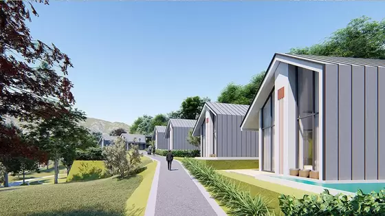 Modern Tiny Living With Air Conditioning Optional