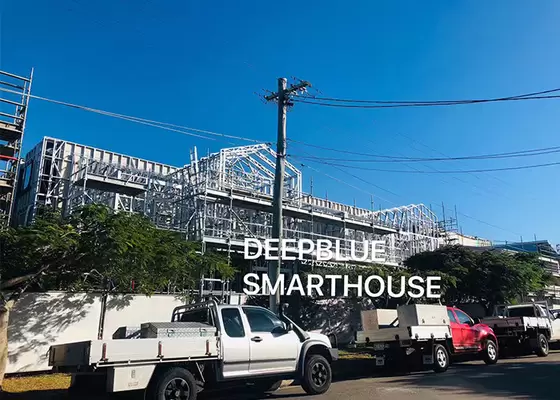 Energy Saving Affordable Prefab House Steel Structure Villa Prefabricated Villas