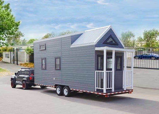 EU/AU/USA Standard Prefabricated Modular Home Kit Tiny House On Wheels With Three Bedrooms