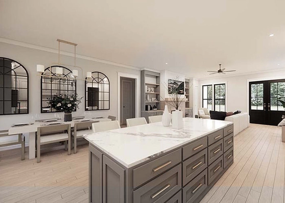 Prefabricated House Luxury Villa Light Gauge Steel Framing Secifications With Australia Stanard