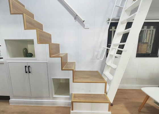 Prefab Tiny House On Wheels With 1 Bedroom And Bathroom Ready To Ship