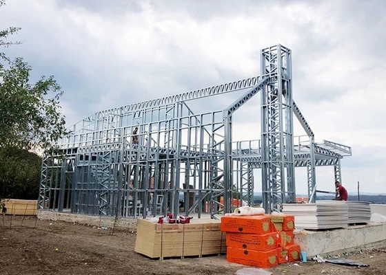 Prefab Light Steel Frame House Hotel Unit Optimal Integration With Landscape