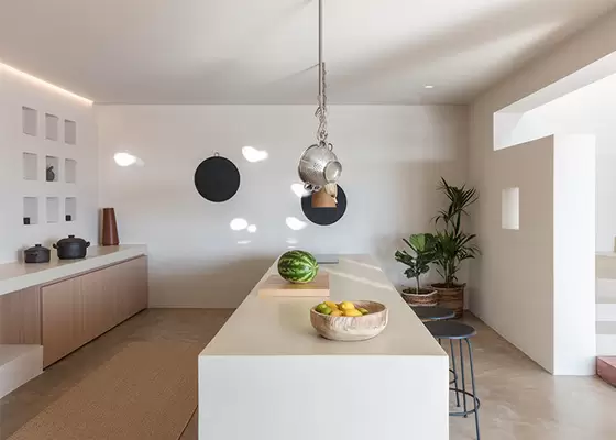 Modern Light Steel Frame House / 3 Bedrooms China Prefabricated House / Easy Installation Villa