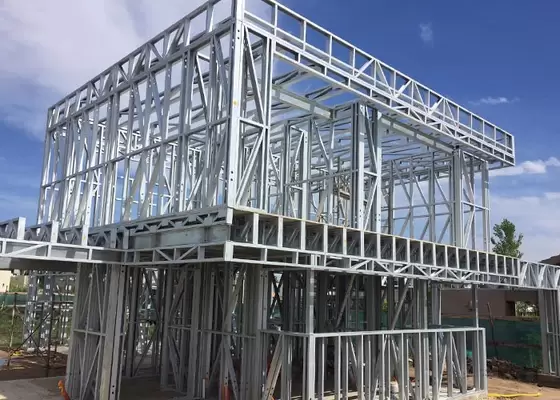 AS / NZS Prefabricated Home Kit Light Steel Frame New Manufactured Homes For Sale