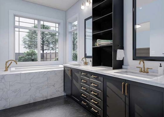 AS/US Light Gauge Steel Frameing Prefabricated Homes Luxury Modern Prefab Villa Single Family Homes