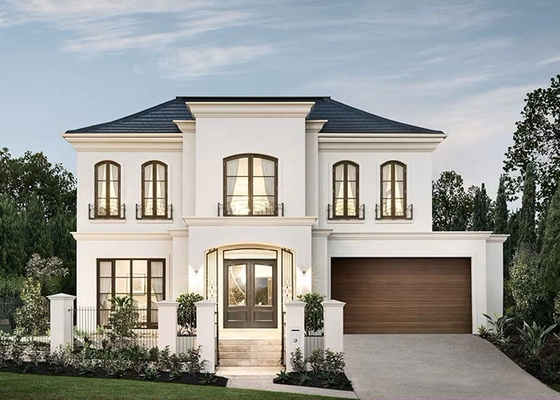 Windproof Prefabricated Light Gauge Steel Stud Framing House Villa AS/NZS/USA Structure Design