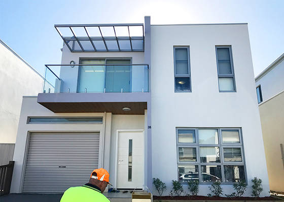 Light Prefab Steel House Good Earthquake Proof Prefab Metal Buildings