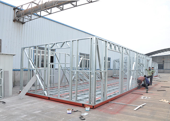 Small Factory Direct Modern Prefab Light Gauge Steel Park Home Modular House Kits