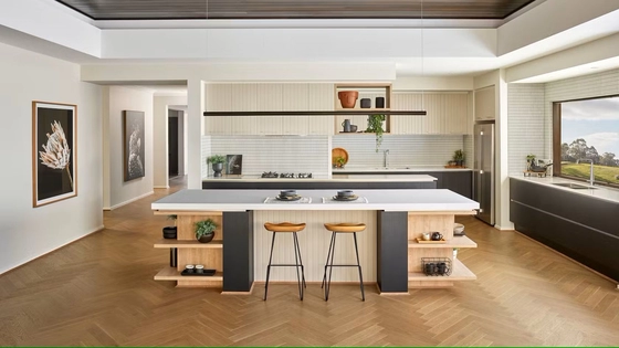 Light Steel Frame Prefabricated House 4-Bedroom 2-Bathroom Luxury Modular Home