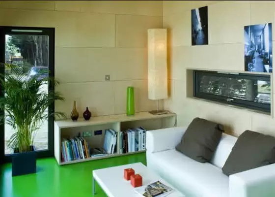 Prefab Light Gauge Steel Frame Garden Studio House  ISO Standard