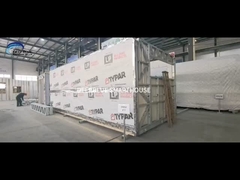 White Eco Friendly Prefabricated Mobile Homes / Light Steel Log Mobile Homes