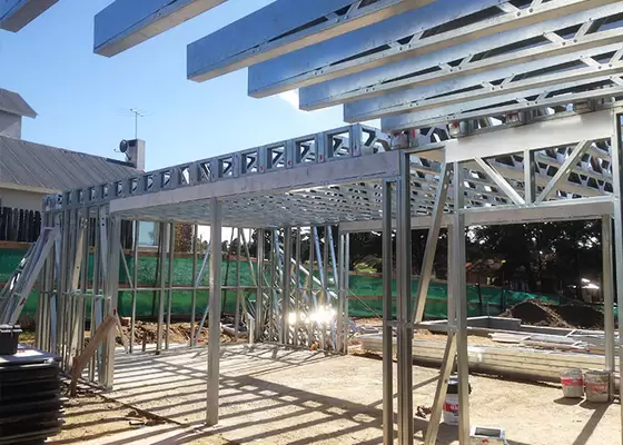 Sustainable Light Gauge Steel Frame AS4600  Prefabricated Homes And Apartments